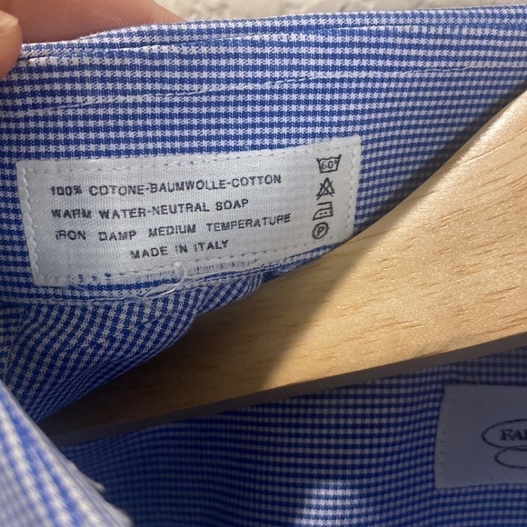 Fabio Inghirami Men’s Button Down Shirt - Picture 4 of 11